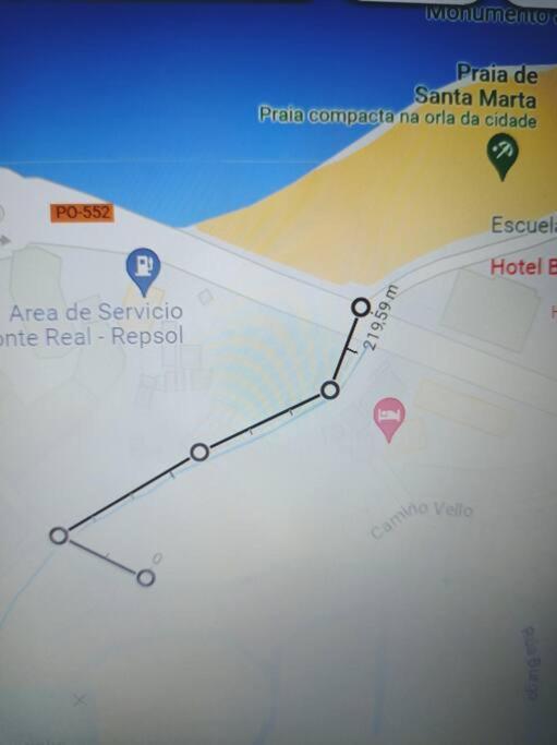 Apartmán Erizana Baiona Exteriér fotografie